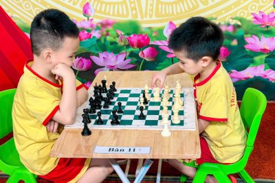 Giải vô địch cờ vua cấp trường năm học 2025 – 2026: Nơi những tài năng nhí đọ tài