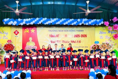 Trường Mầm non Đông Thành tổ chức Tổng kết năm học 2025–2026, Lễ trưởng thành cho học sinh 5–6 tuổi và Vui Tết Thiếu nhi 1/6
