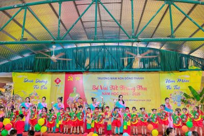 Trường Mầm non Đông Thành tổ chức chương trình “Vui Tết Trung thu” năm 2025
